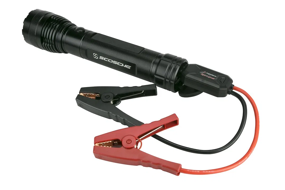 PBJF400 – SCOSHE IND. Battery Jump Starter, Provide Auxiliary Power To Start A Car/ Trucks/ Boats/ ATV/ UTV Lithium-I...